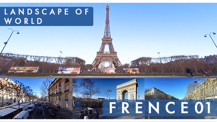 LANDSCAPE OF WORLD ～France 01 Arc de Triomphe～