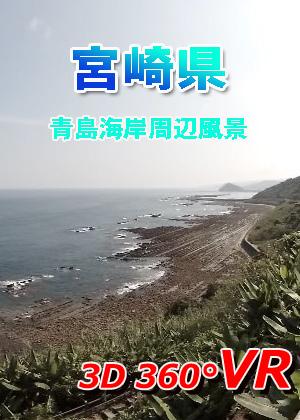 【無料】宮崎県 青島海岸周辺風景